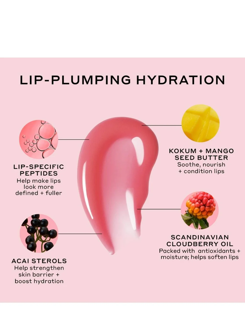 Ole Henriksen Pout Preserve Peptide Lip Treatment In Strawberry Sorbet BNIB✨